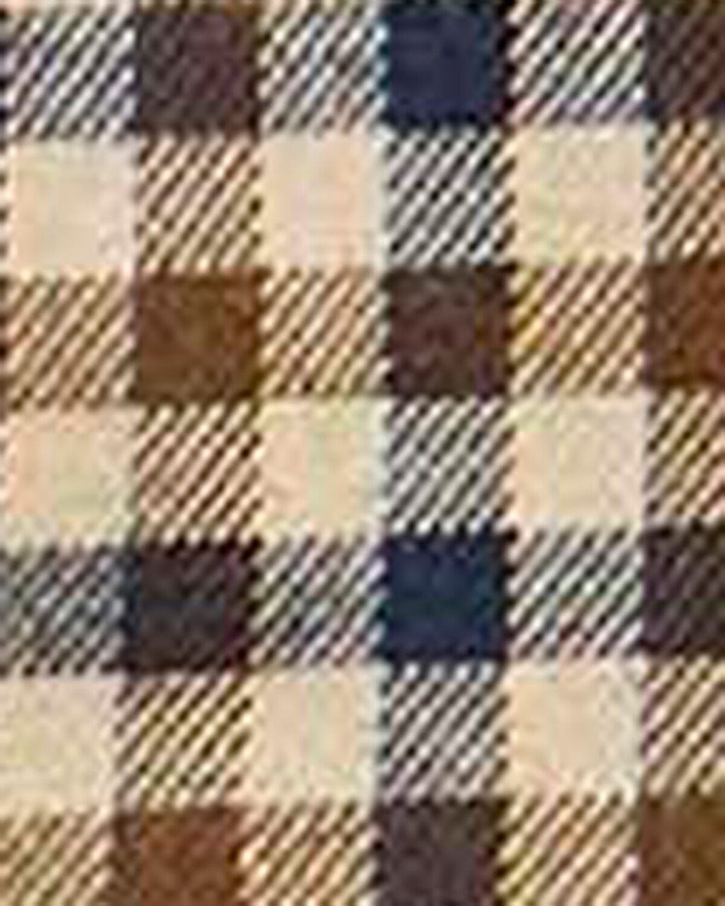 Hemden lange mouw bruin Barbour