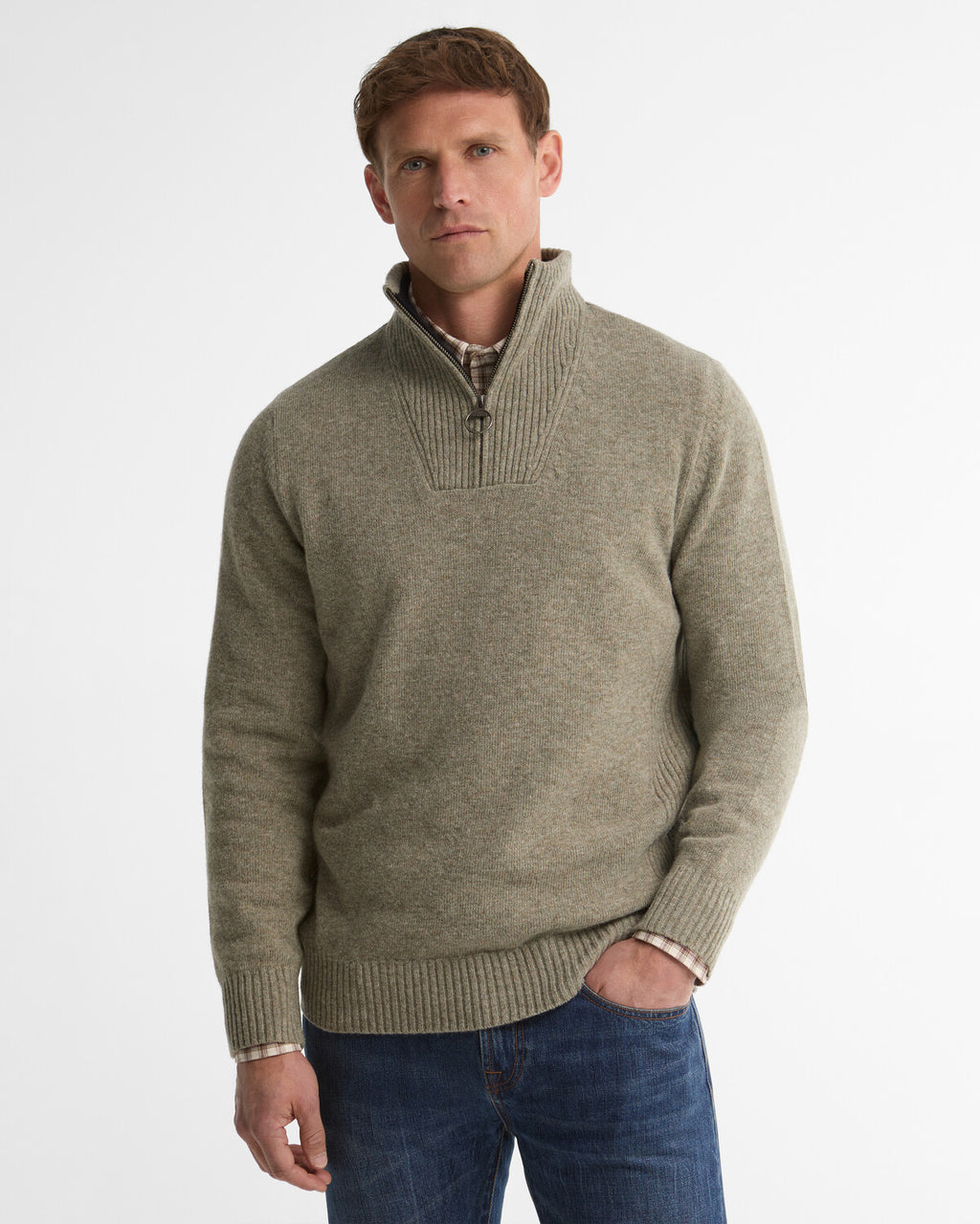 Pulls groen Barbour