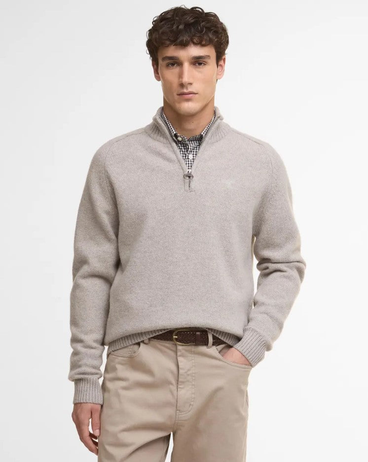 Pulls grijs Barbour