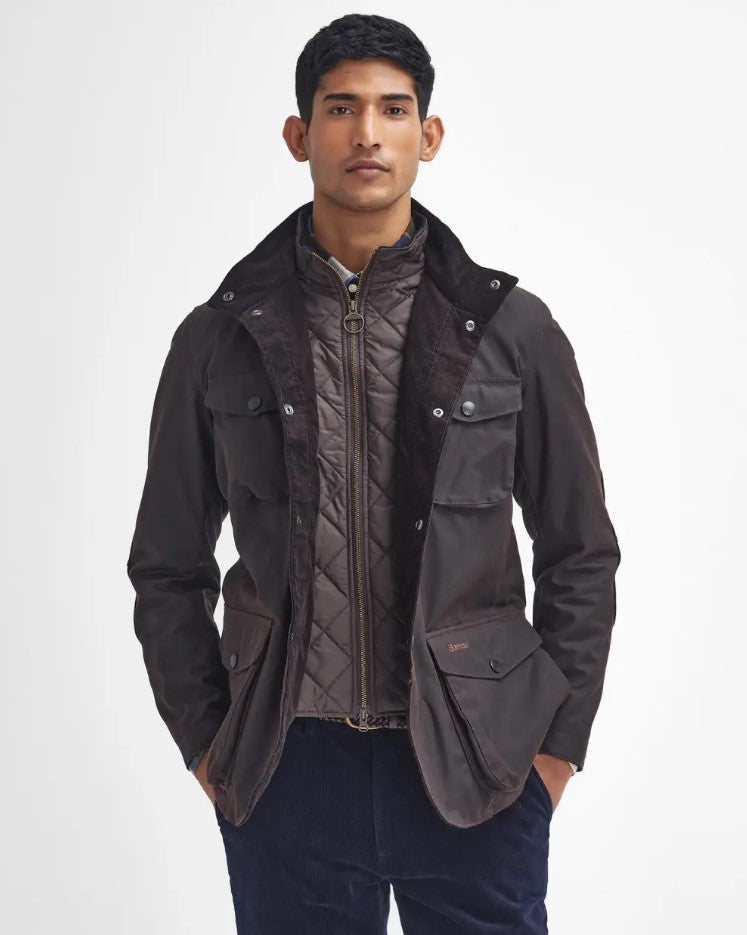 Jassen bruin Barbour
