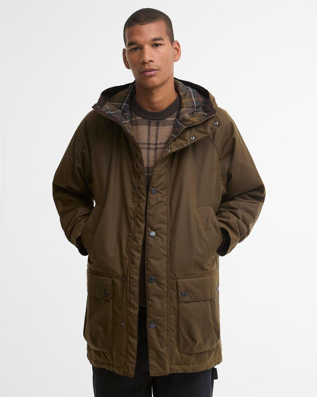 Mantels bruin Barbour