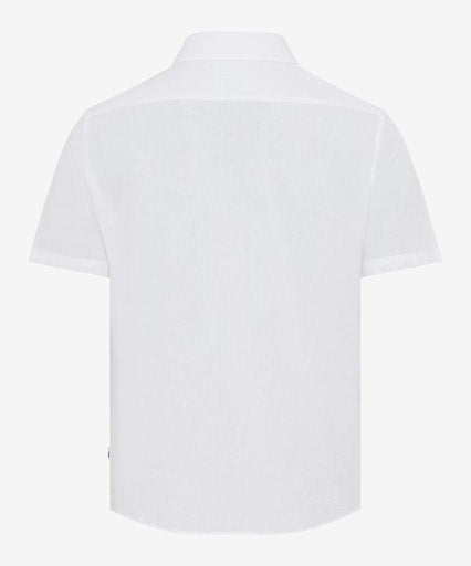 Hemden korte mouw wit BRAX