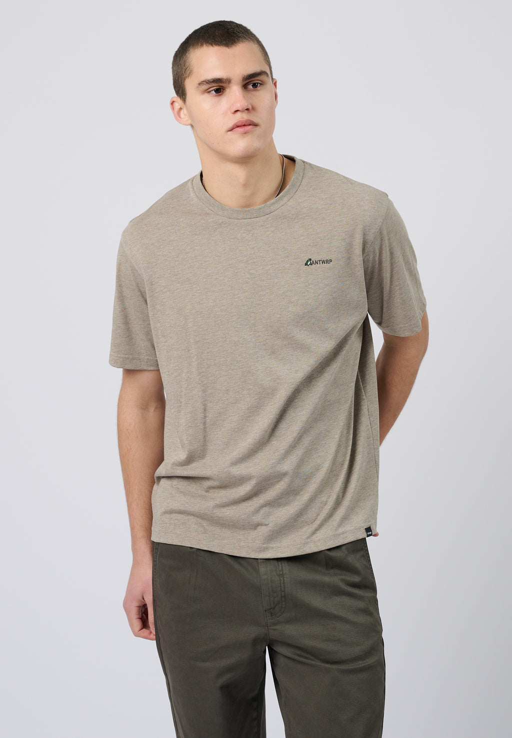 T-shirts korte mouw grijs ANTWRP