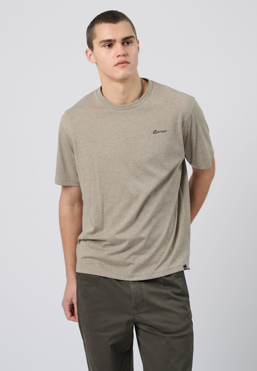 T-shirts korte mouw grijs ANTWRP