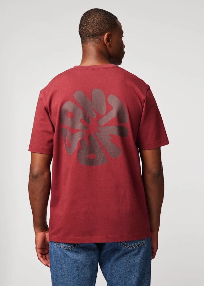 T-shirts korte mouw rood ANTWRP