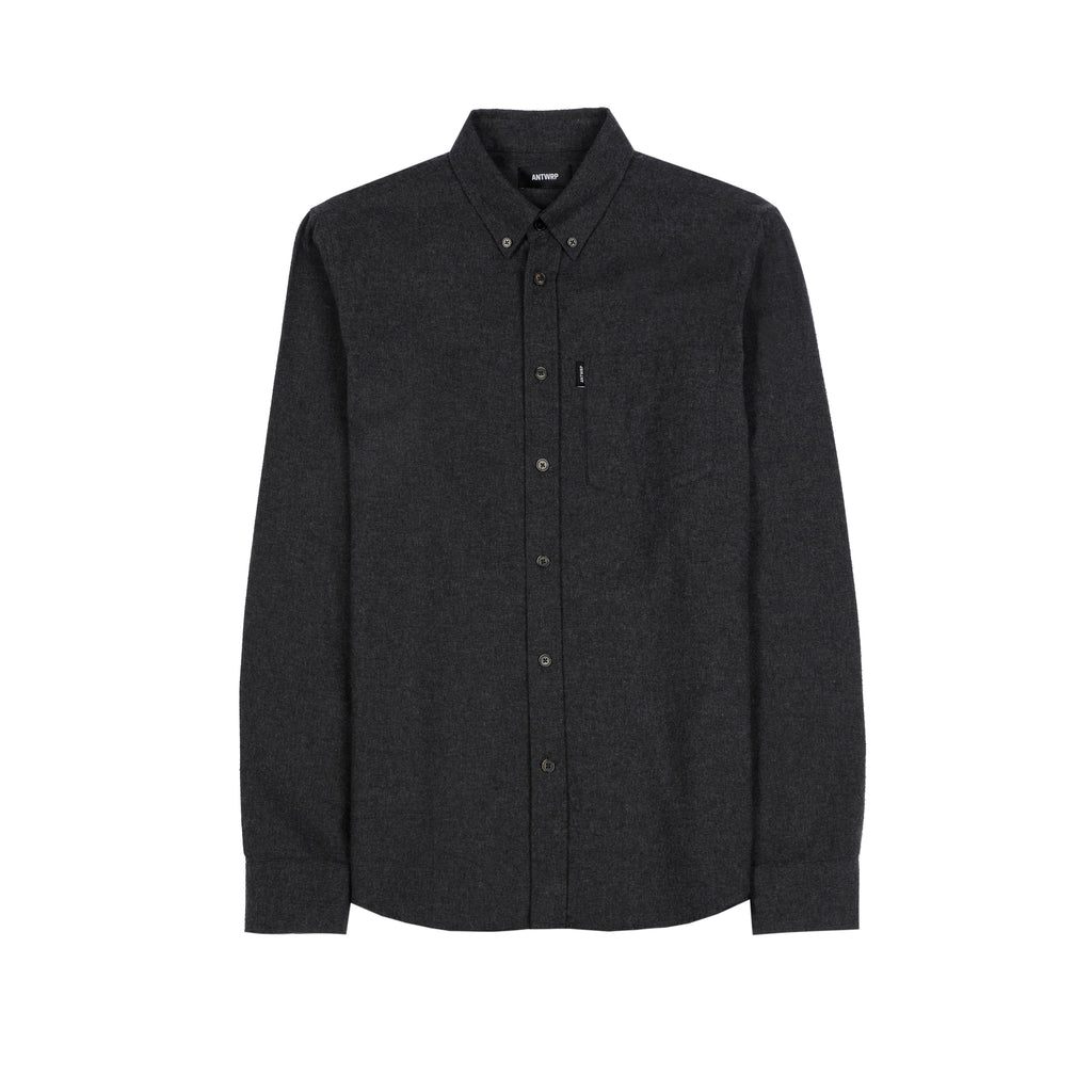 Hemden lange mouw grijs ANTWRP