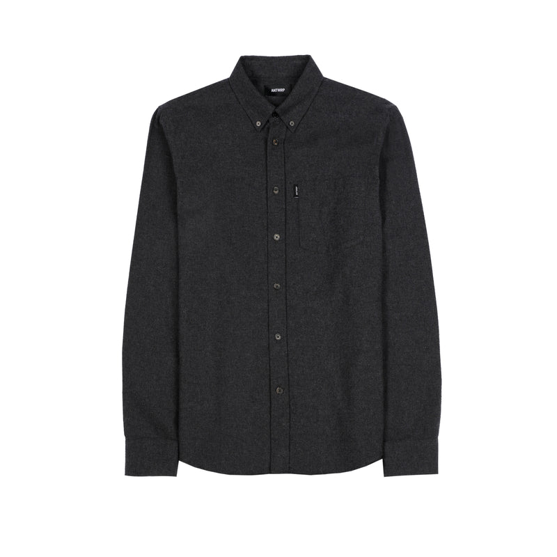 Hemden lange mouw grijs ANTWRP