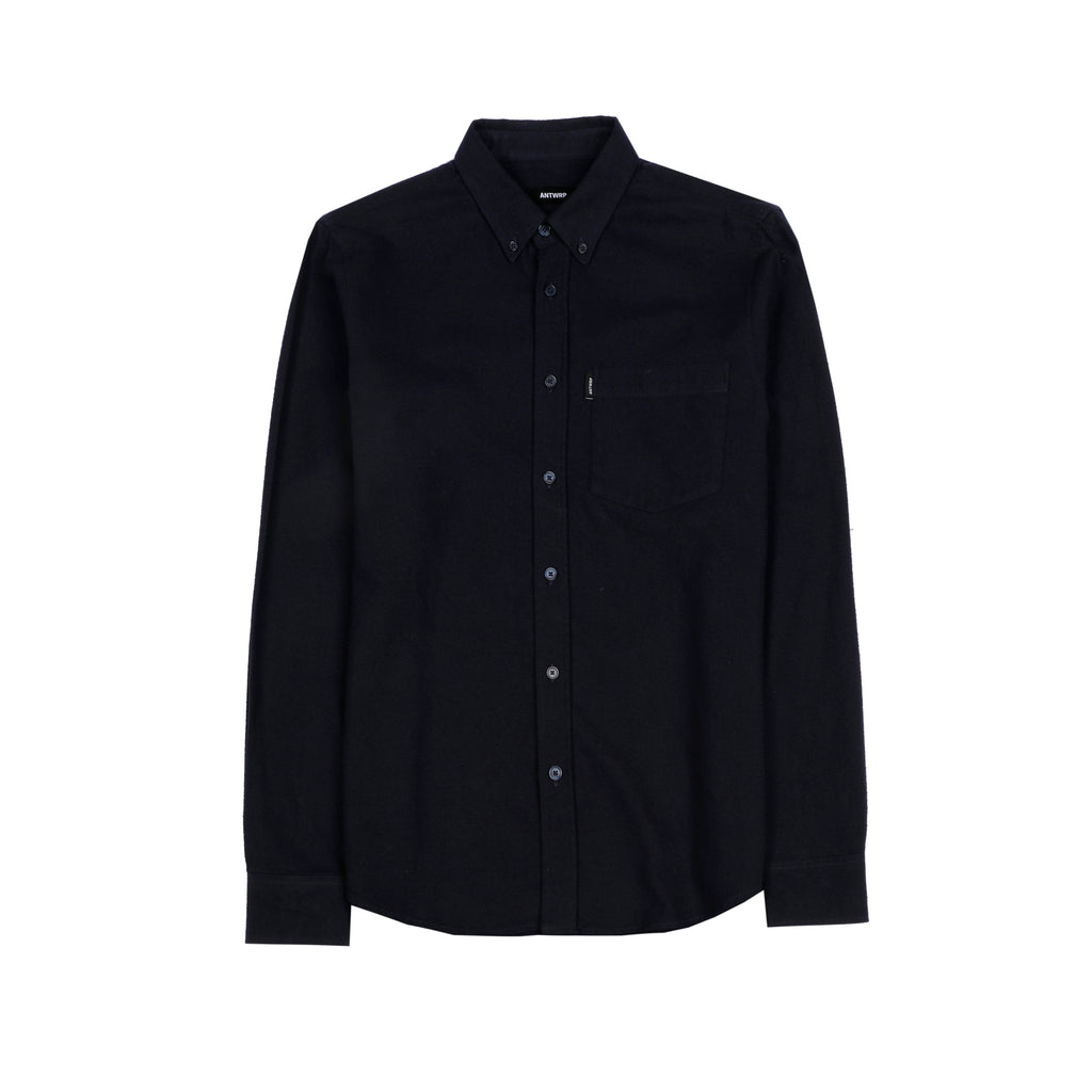Hemden lange mouw blauw ANTWRP