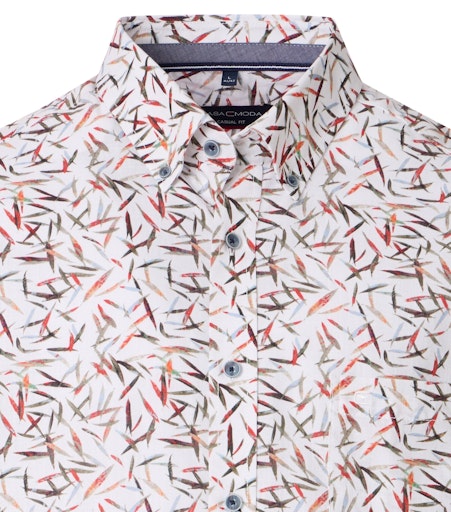 Hemden korte mouw multicolor Casa Moda