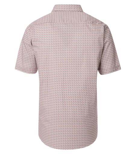 Hemden korte mouw oranje Casa Moda