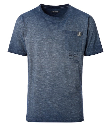 T-shirts korte mouw blauw Casa Moda