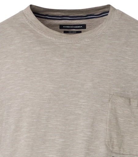 T-shirts korte mouw beige Casa Moda