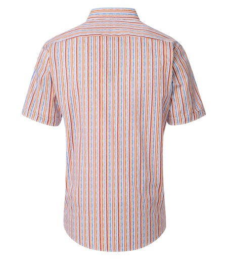 Hemden korte mouw oranje Casa Moda