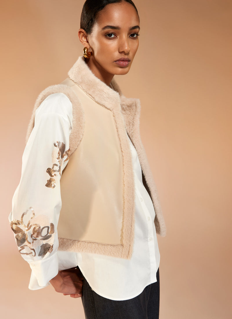 Bodywarmers beige Atmos