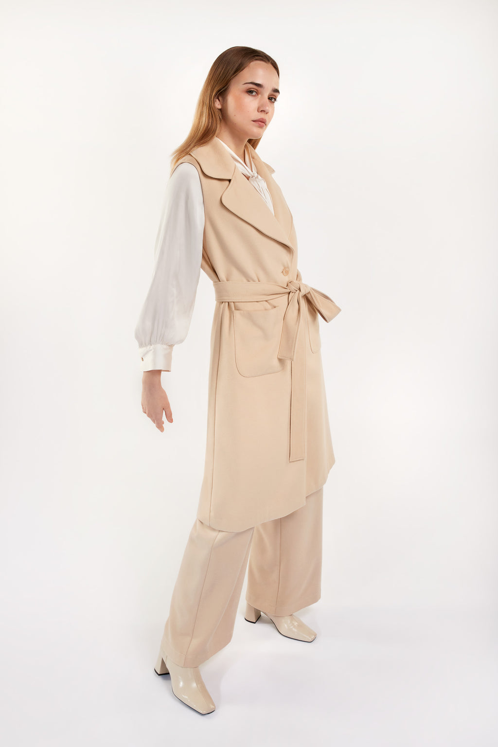 Blouses lange mouw wit Senso