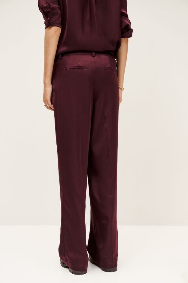 Broeken bordeaux ba&sh