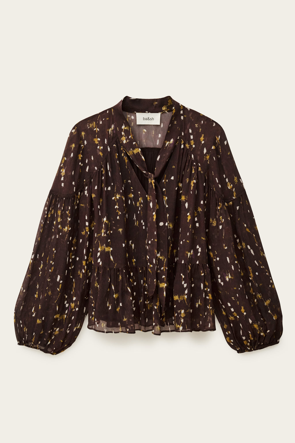 Blouses lange mouw bruin ba&sh