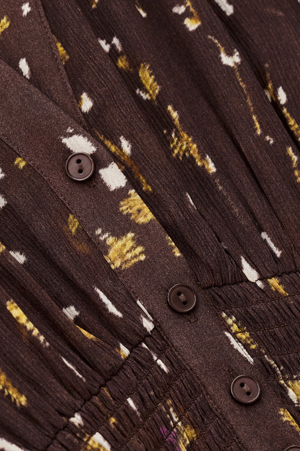 Jurken lange mouw bruin ba&sh