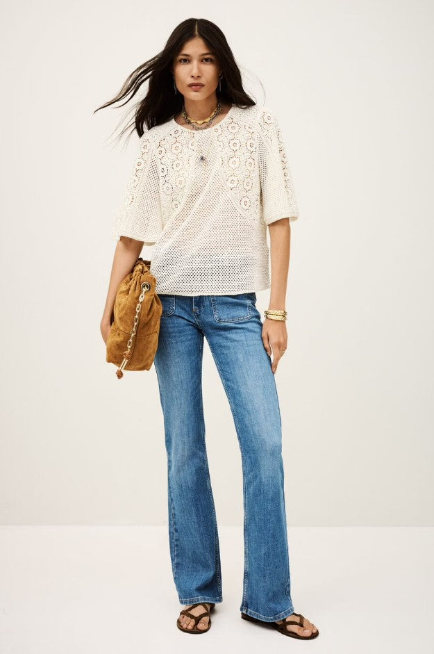 T-shirts korte mouw beige ba&sh