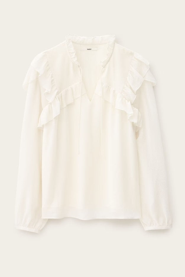 Blouses lange mouw beige ba&sh