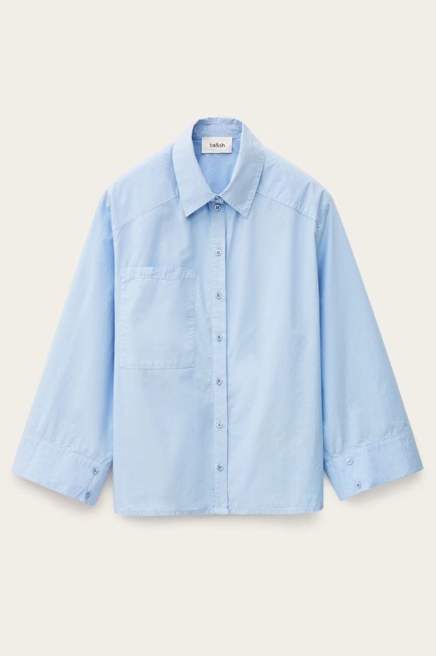 Blouses lange mouw blauw ba&sh