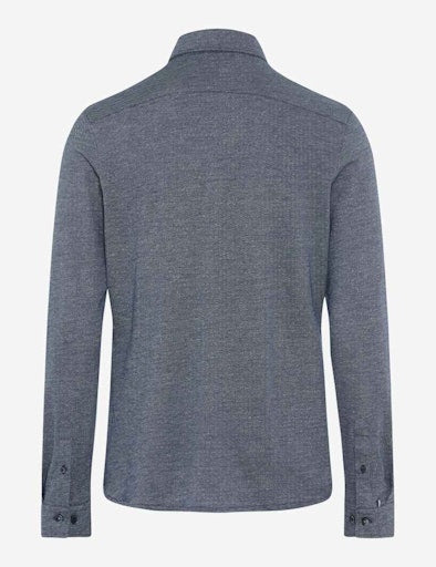 Hemden lange mouw blauw BRAX