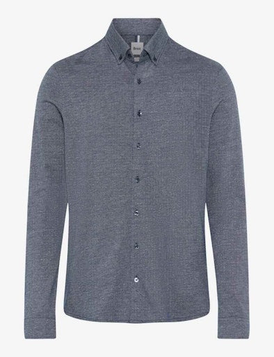 Hemden lange mouw blauw BRAX