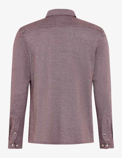 Hemden lange mouw rood BRAX