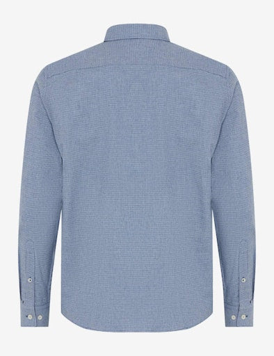 Hemden lange mouw blauw BRAX