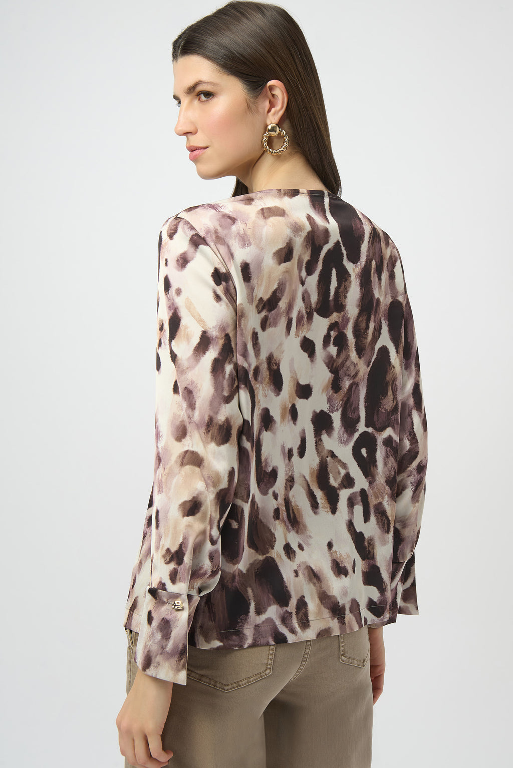 Blouses lange mouw beige Joseph Ribkoff