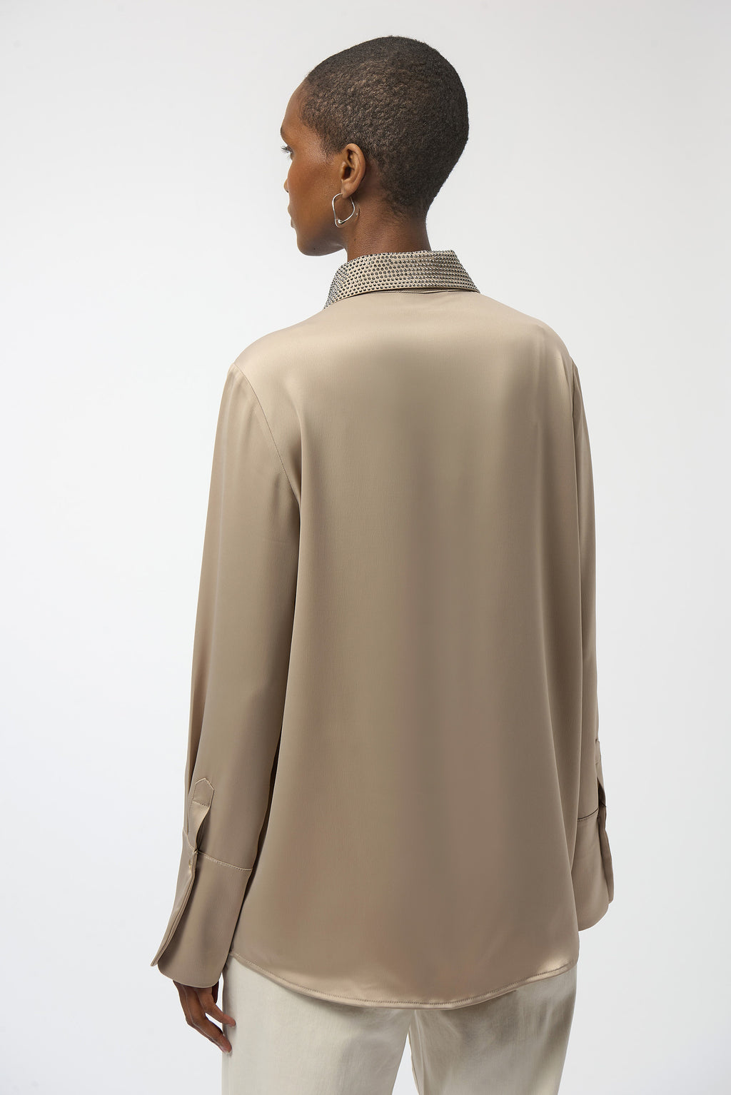 Blouses lange mouw bruin Joseph Ribkoff