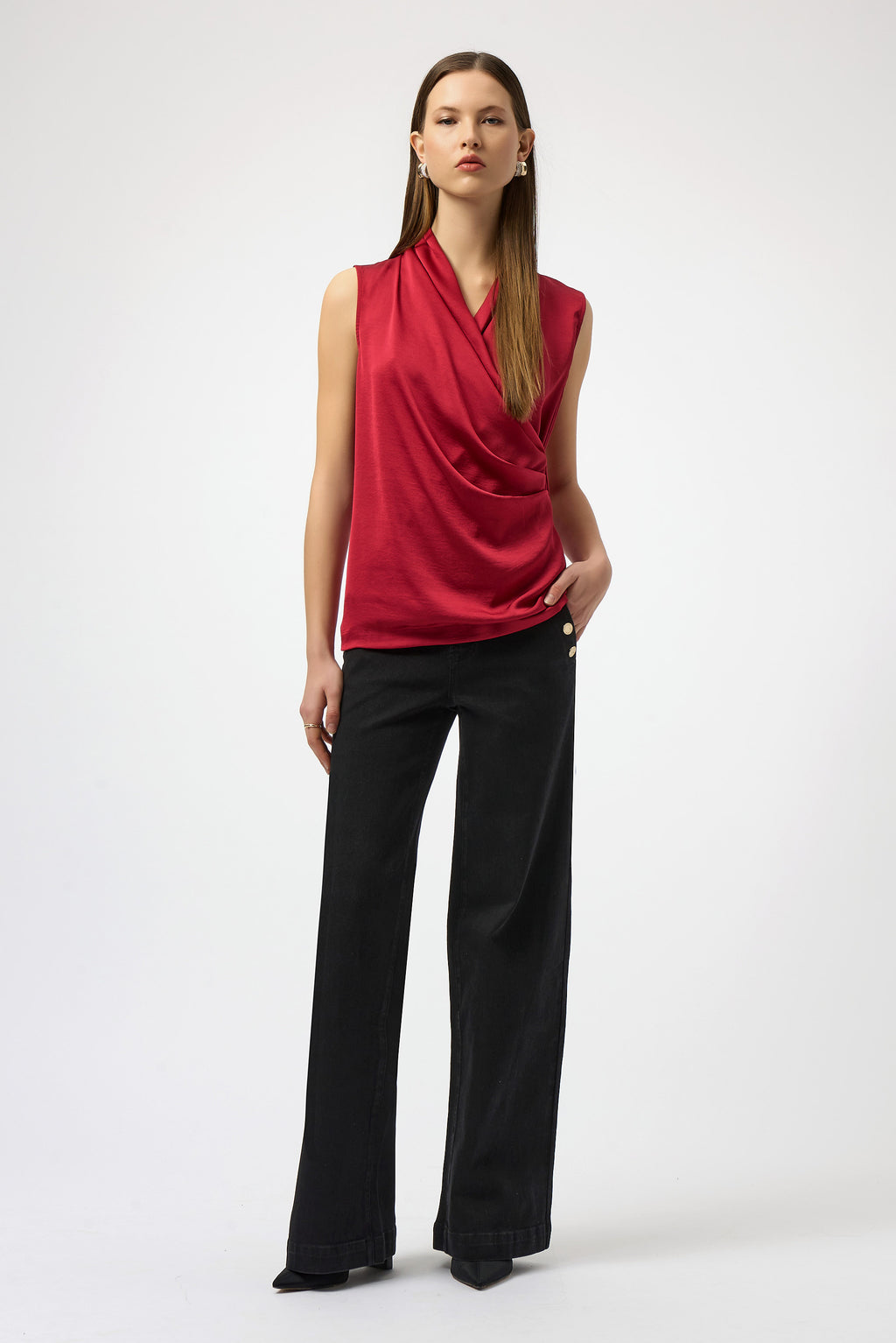 Tops rood Joseph Ribkoff