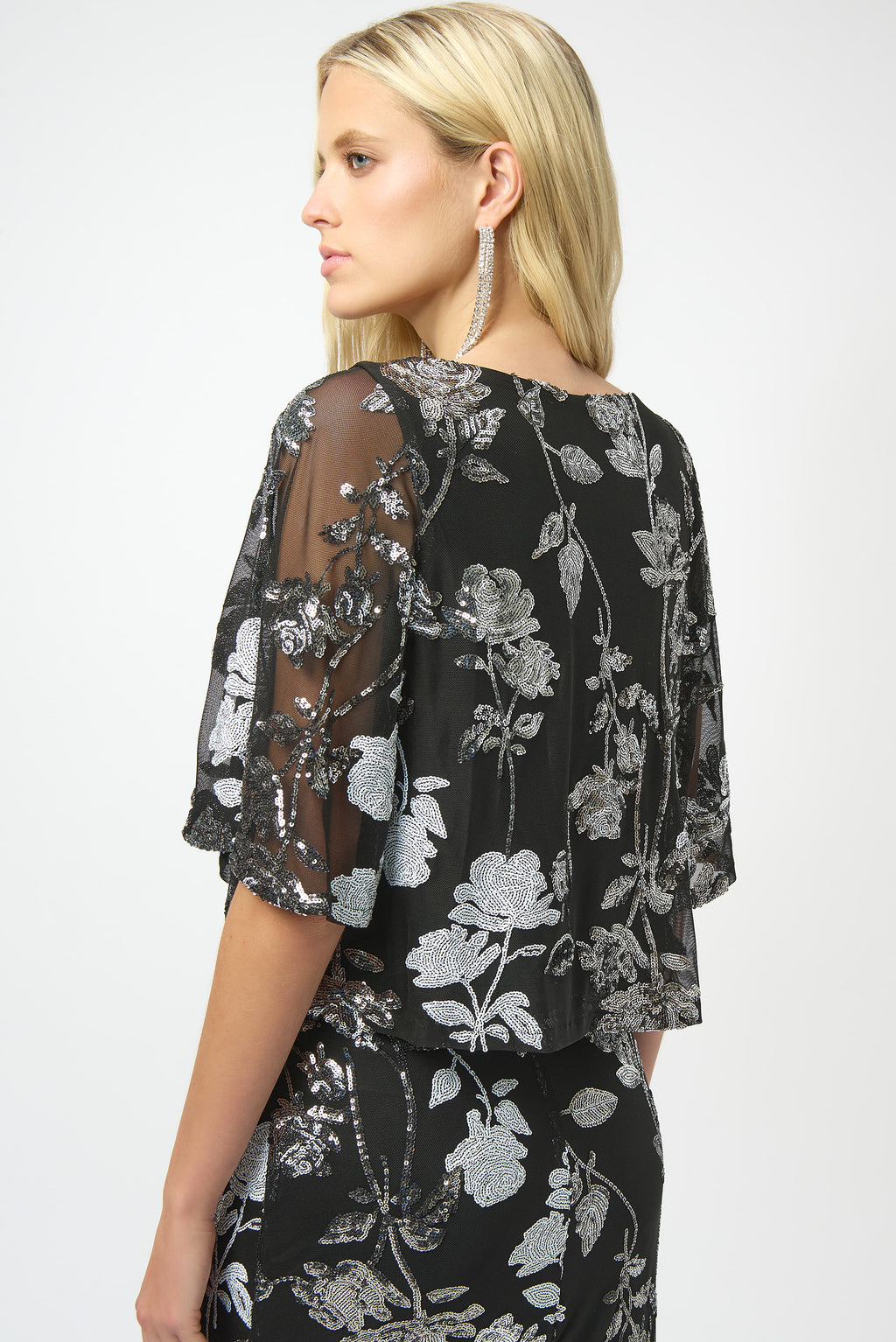 Blouses korte mouw zwart Joseph Ribkoff
