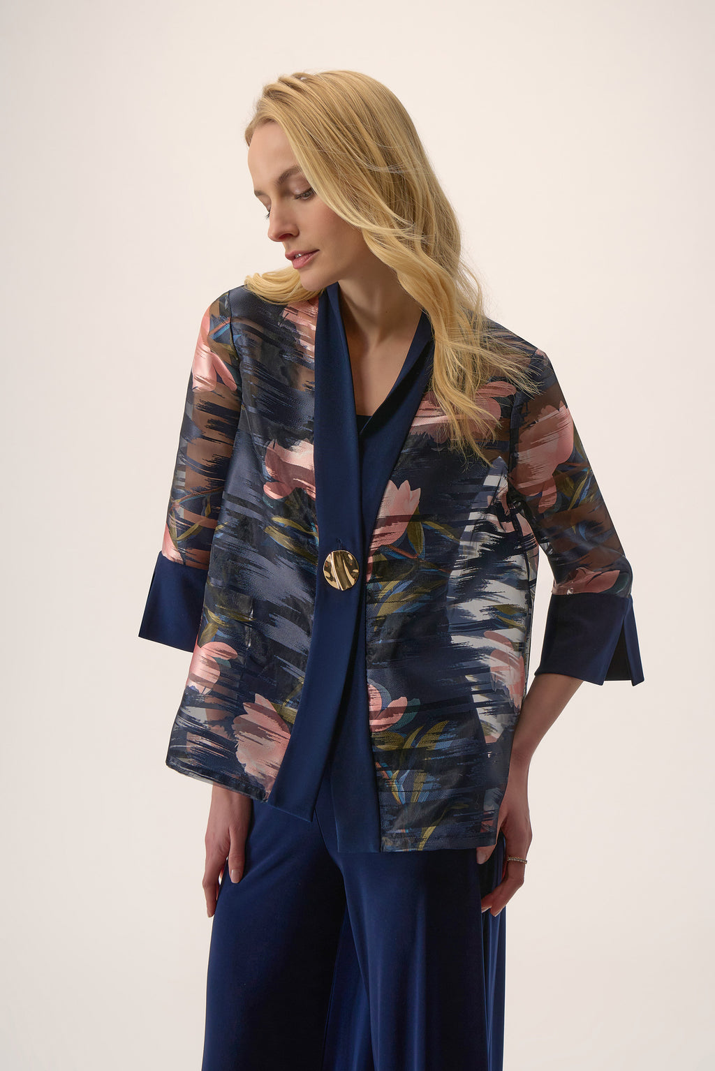 Jassen blauw Joseph Ribkoff