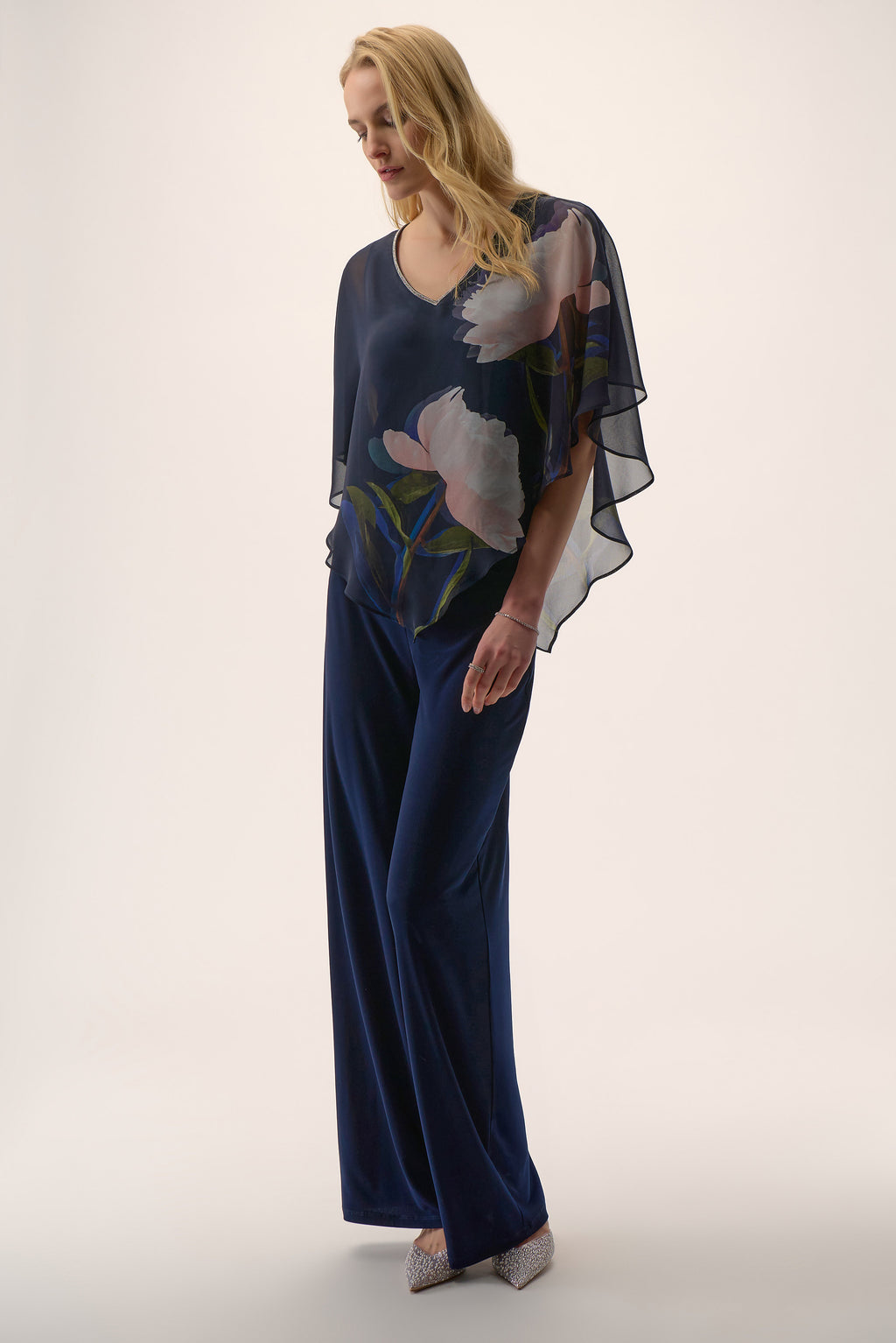 Blouses korte mouw blauw Joseph Ribkoff