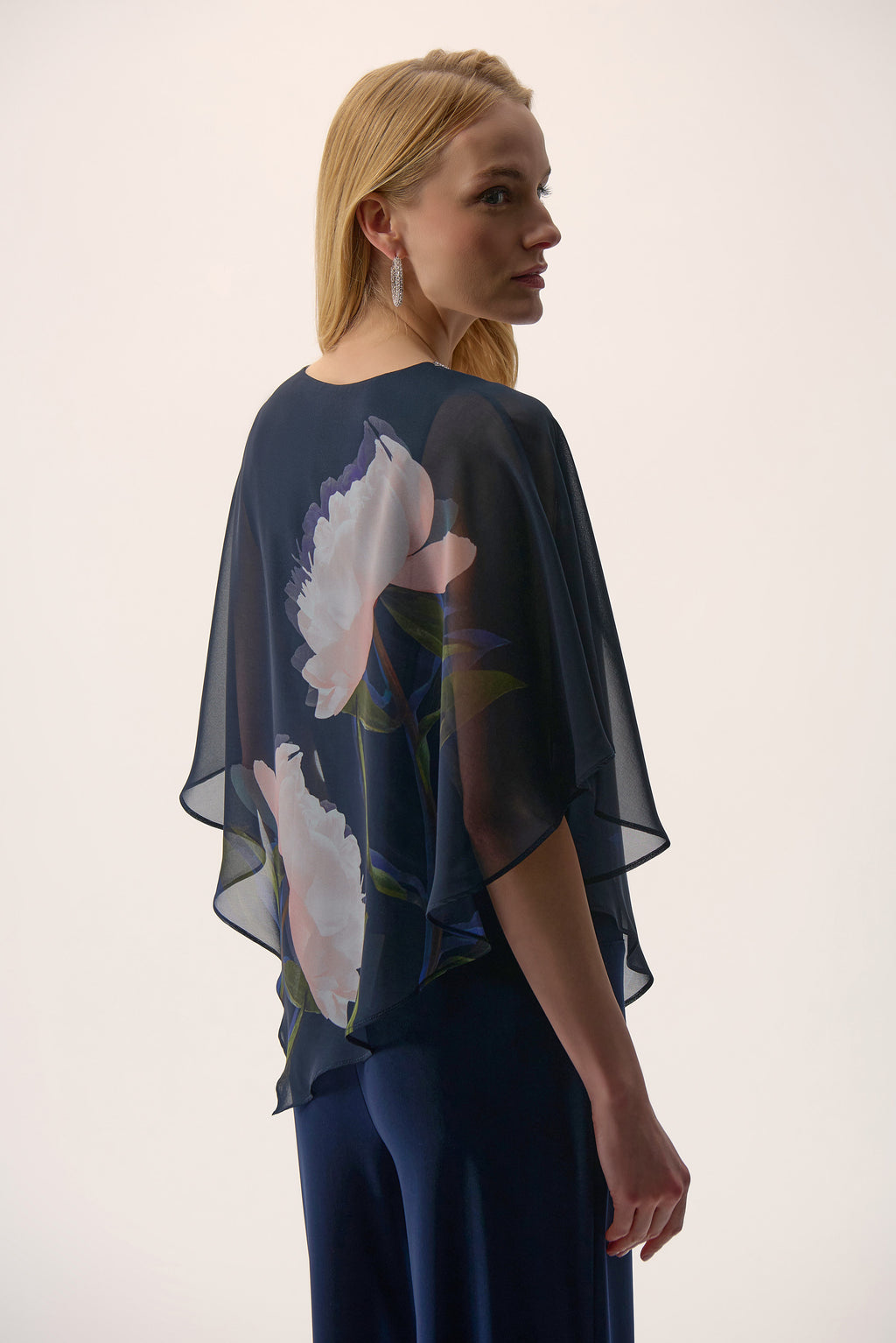 Blouses korte mouw blauw Joseph Ribkoff