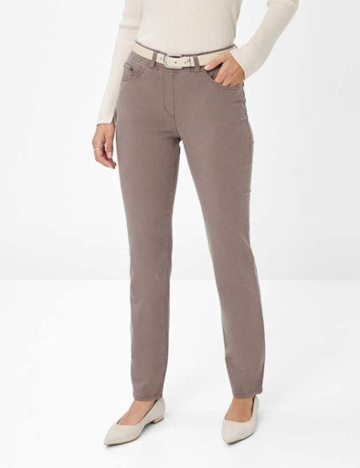 Enkelbroeken bruin RAPHAELA by BRAX