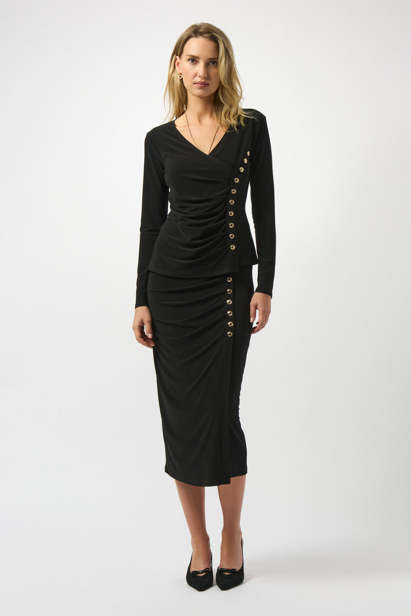 Blouses lange mouw zwart Joseph Ribkoff