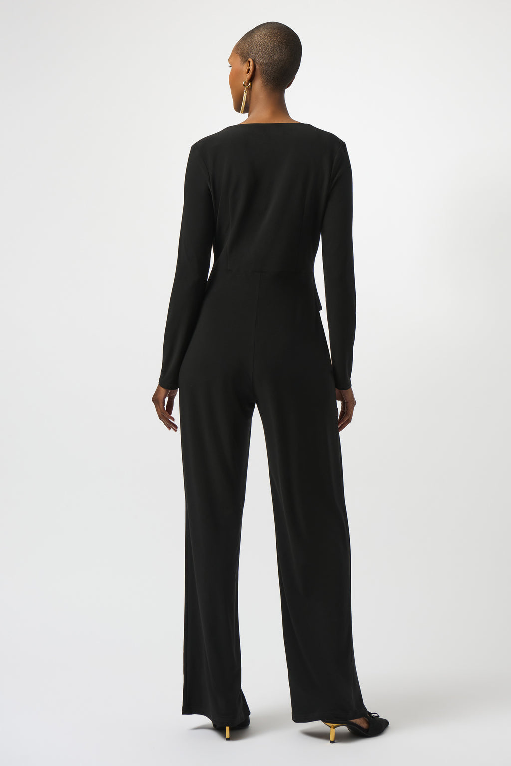 Jumpsuits lange mouw zwart Joseph Ribkoff