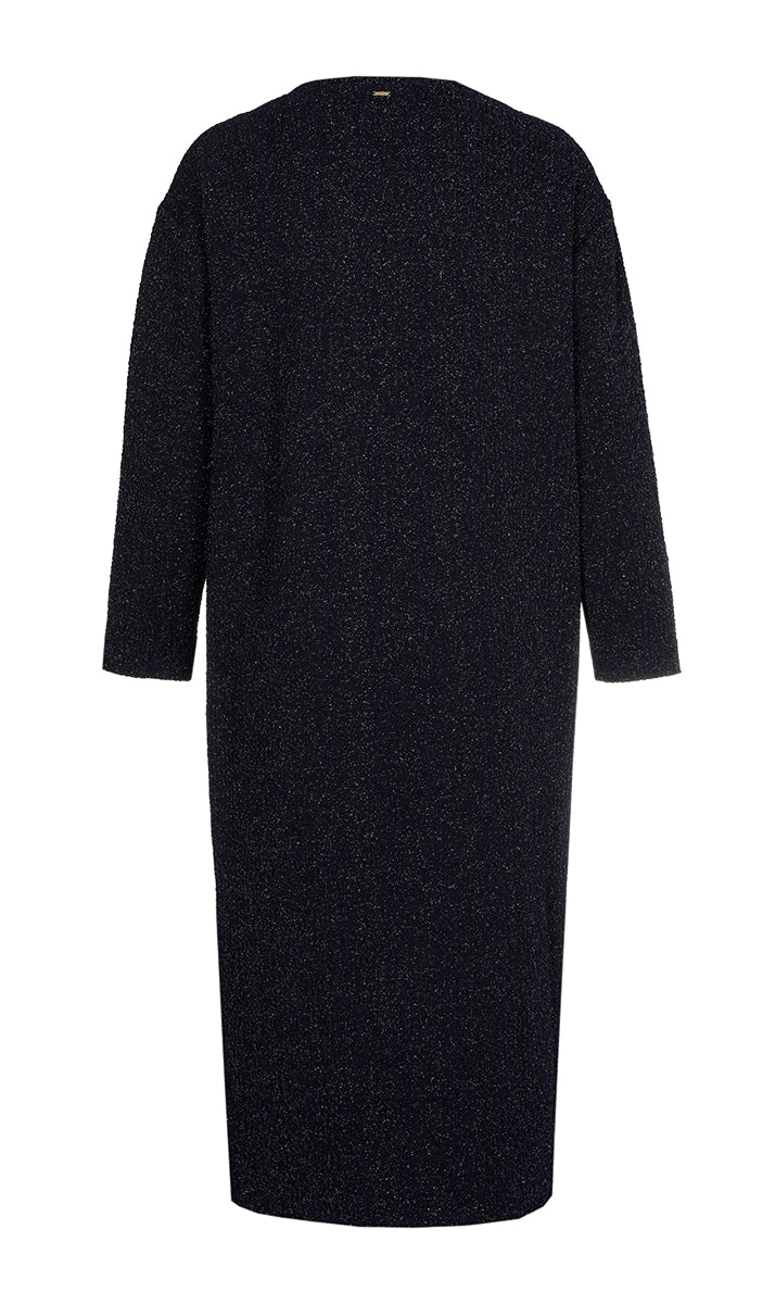 Jurken lange mouw paars Xandres Gold