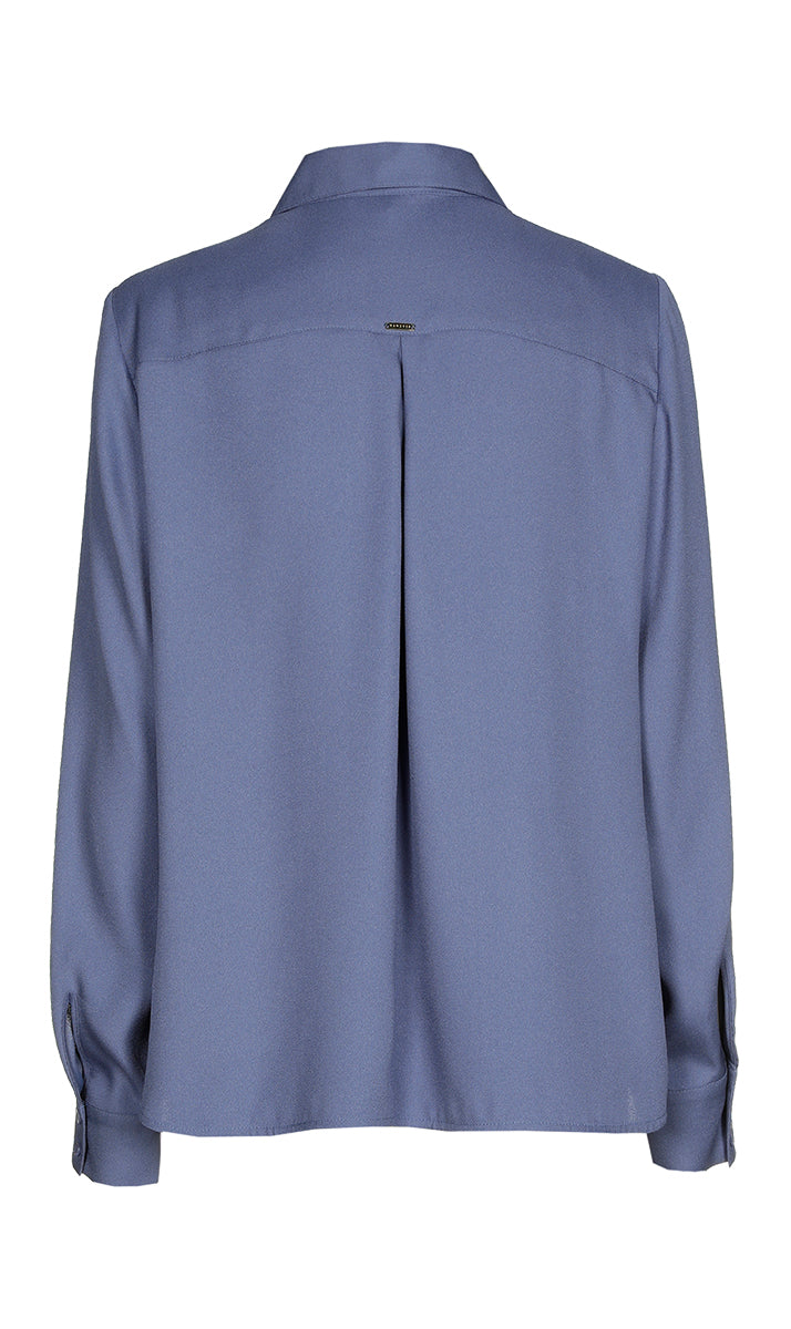 Blouses lange mouw paars Xandres