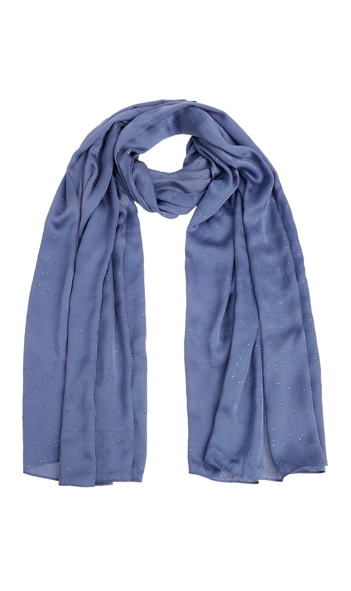 Sjaals blauw Xandres