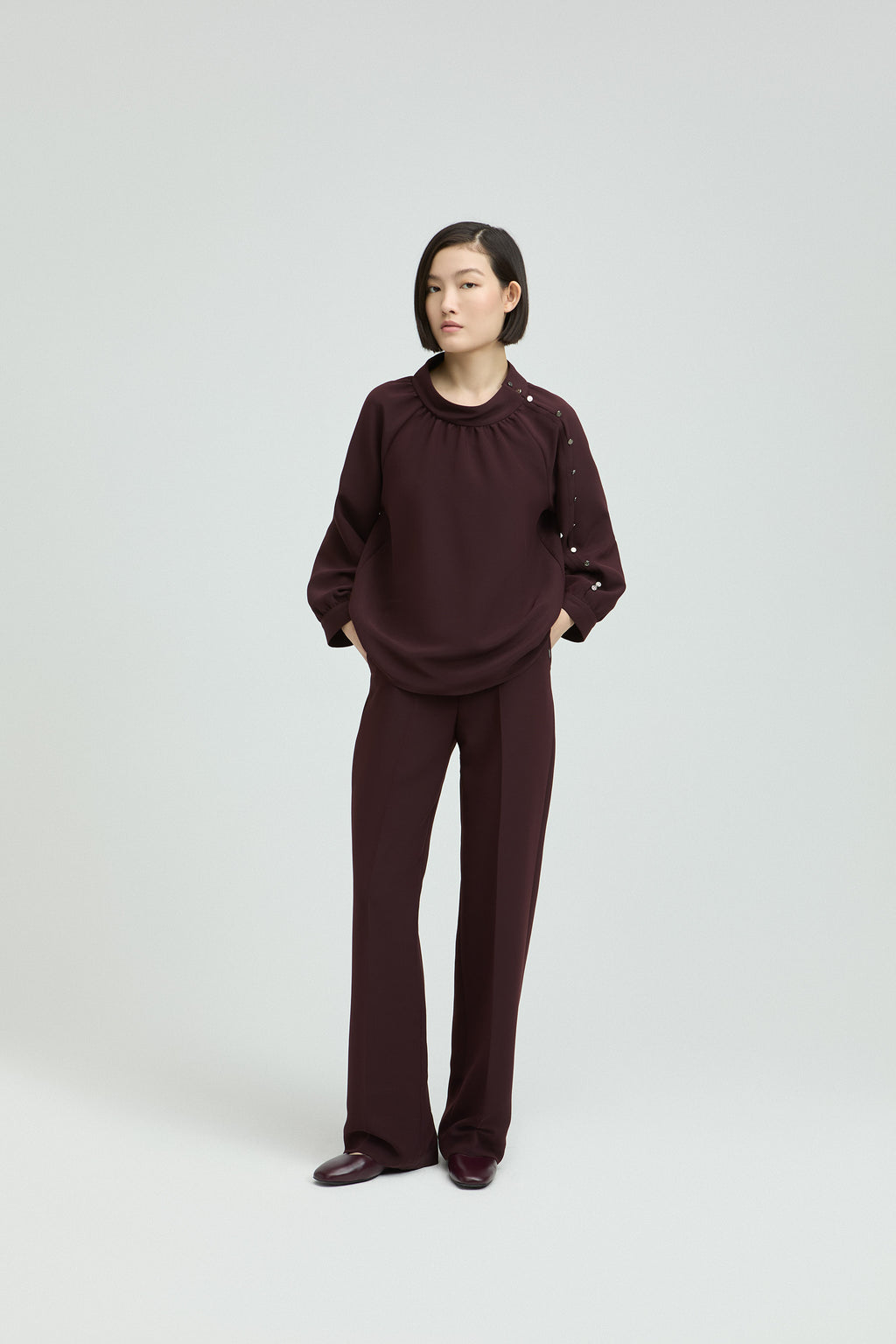 Broeken rood Xandres