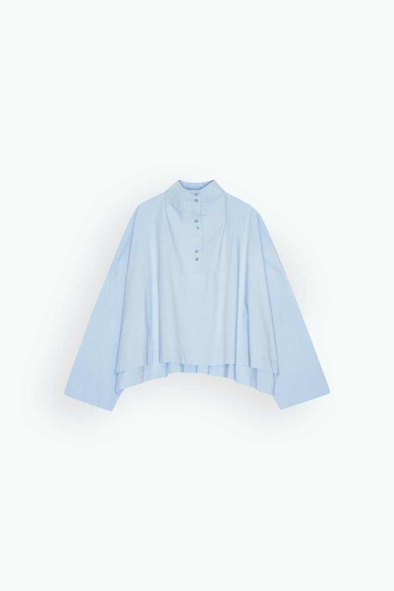 Blouses lange mouw blauw REMAIN
