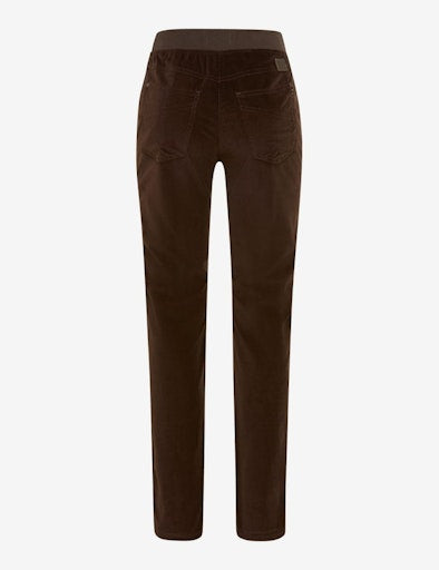 Enkelbroeken bruin RAPHAELA by BRAX