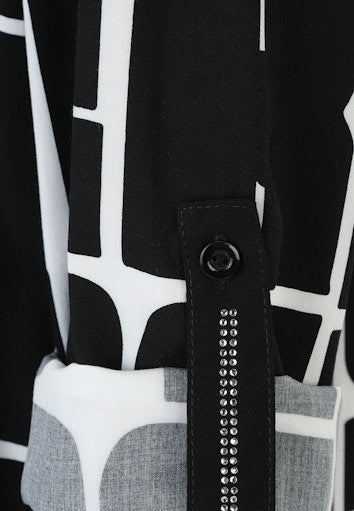 Blouses lange mouw zwart Doris Streich