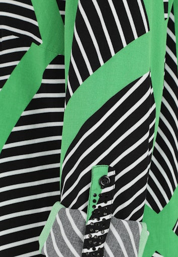 Blouses lange mouw groen Doris Streich