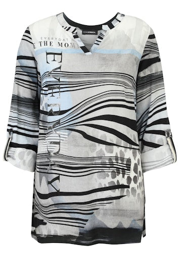 Blouses lange mouw multicolor Doris Streich