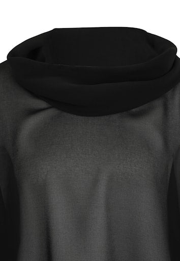 Blouses korte mouw zwart Doris Streich