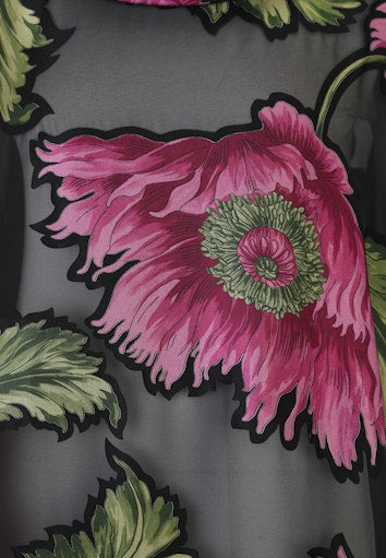 Blouses korte mouw paars Doris Streich